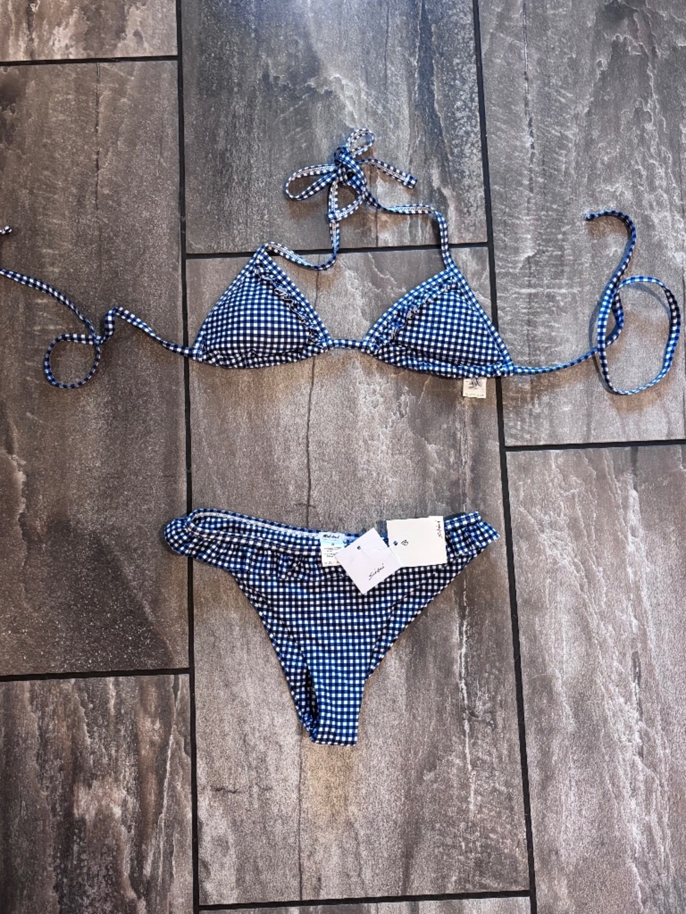 Subdued Bathing Suit Set